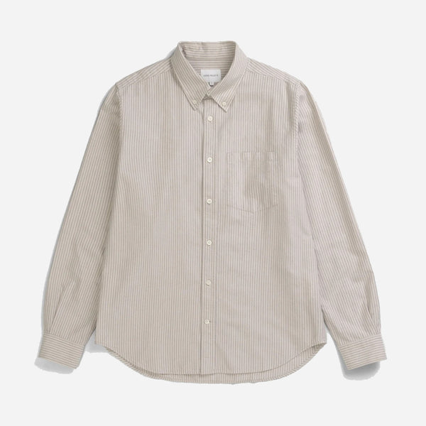 Norse Standard Oxford BD Shirt - Dark Dust Green