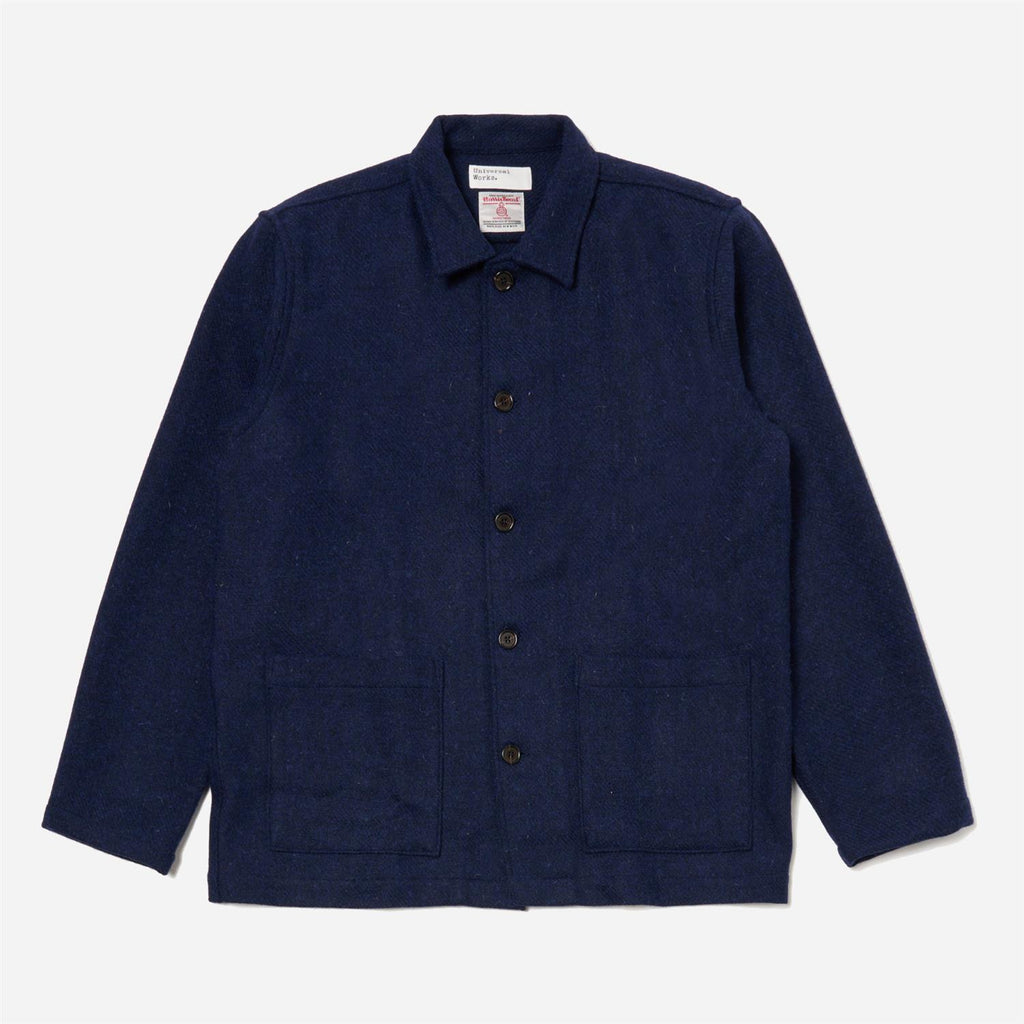 Easy Jacket Harris Tweed - Indigo