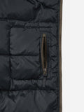 Washed Down Puffer Jacket - Olive Brown