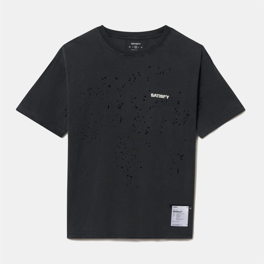 MothTech T-Shirt - Aged Black SAB