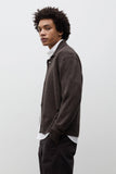 Aldrup Lambswool Cardigan - Heathland Brown