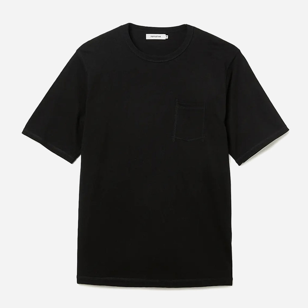 Dweller S/S Tee Cotton Jersey - Black