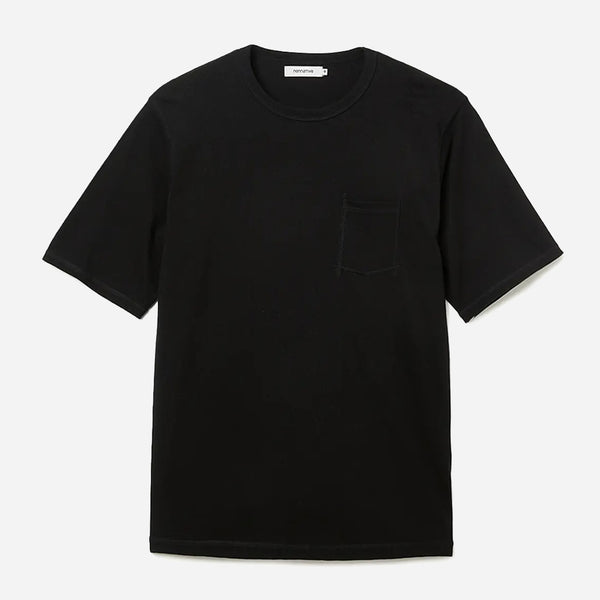 Dweller S/S Tee Cotton Jersey - Black
