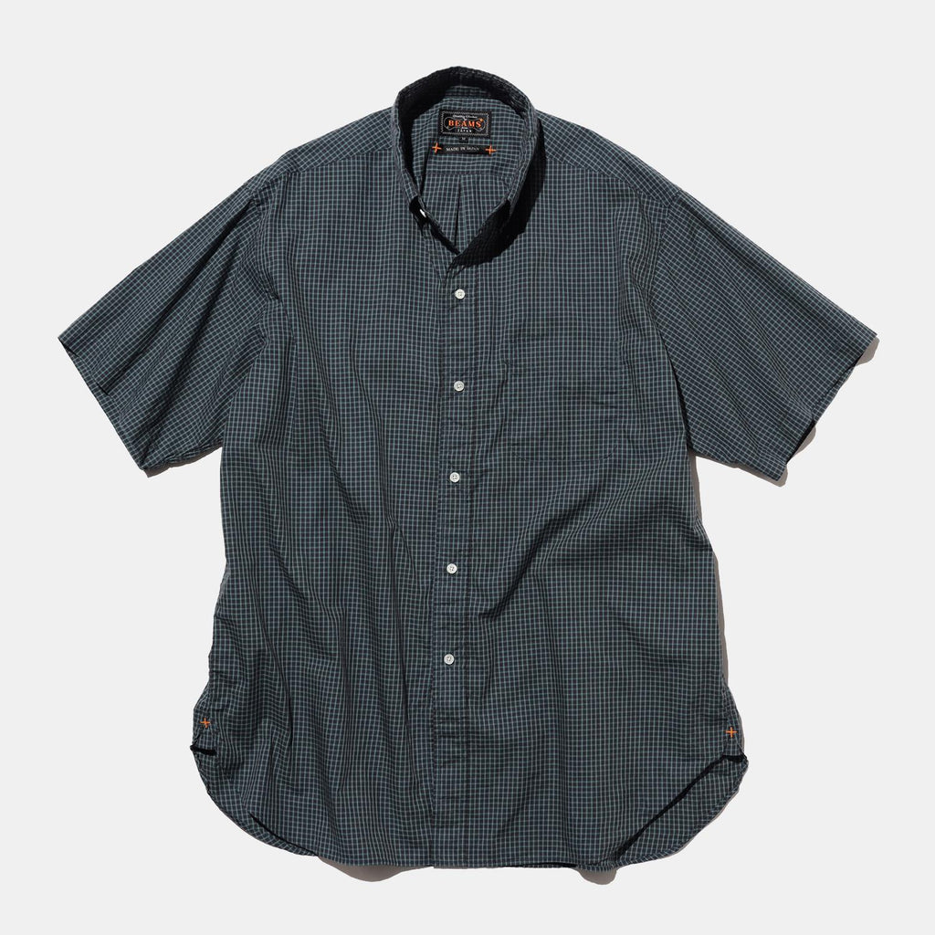 B.D. Classic-fit Mini Plaid - Blue