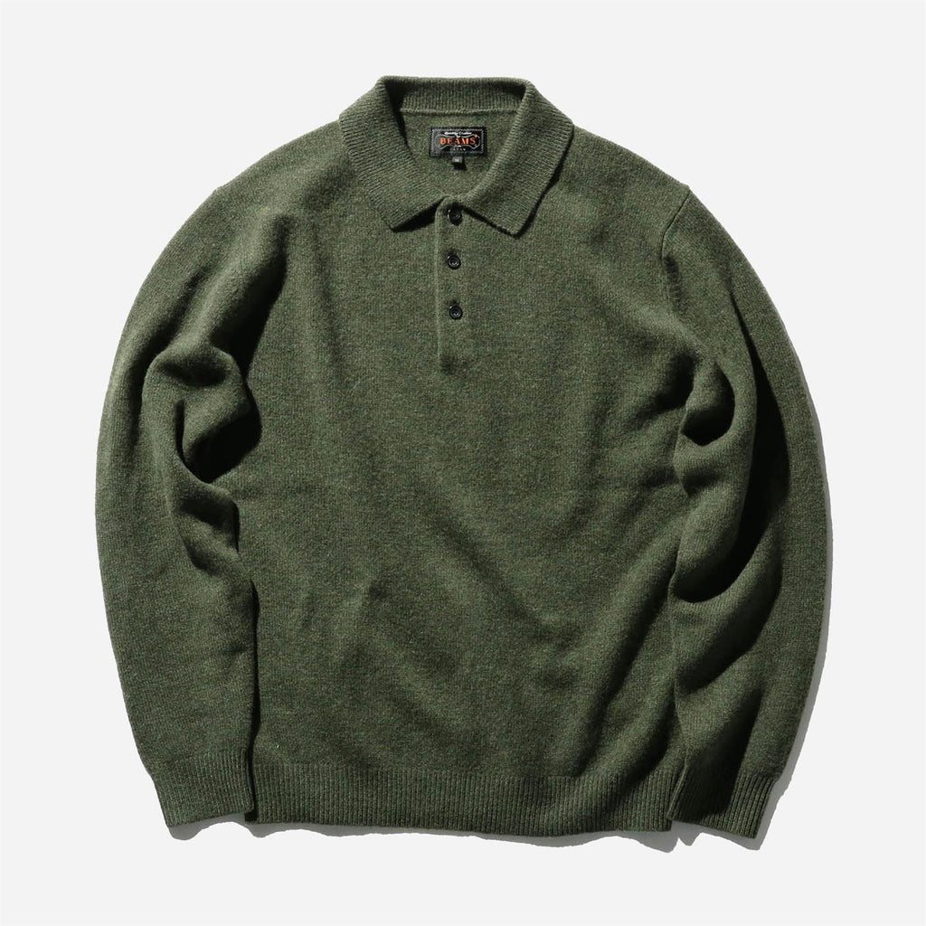 Knit Polo 9G - Green