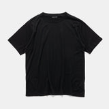 Stratus T-Shirt - Superfine Wool Jersey - Black