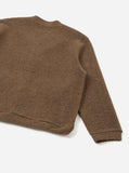 Advance Cardigan Wool Fleece - Brown Marl