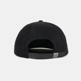 Flannel Classic Logohead 6 Panel Hat - Black