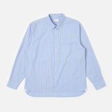 Mc Stripe Square Pocket Shirt - Blue