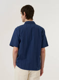 Maui Cotton Road Shirt - Blue