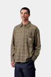L/S Bagley Shirt Bagley Check, Hamilton Brown