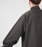 Micro Plaid Wind Shirt - Navy