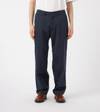 Wide Chino Pants - Navy