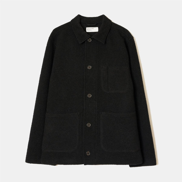 Field Jacket Wool Fleece - Black