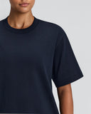 Heavyweight Cotton Box Tee - NY Navy