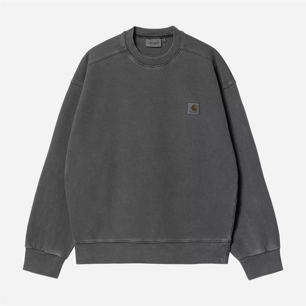 Nelson Sweat - Black (garment dyed)