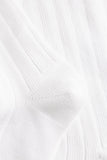 Bykle Cordura Wide Rib Sock - White