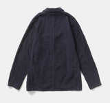 Fine Cord Server Suit Jacket - Dark Navy