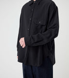 Wool CPO Shirt - Navy