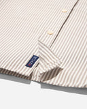 Noah Oxford Shirt - White/Brown