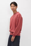 Kulhuse Cotton Linen Loopback Sweatshirt - Cowhide