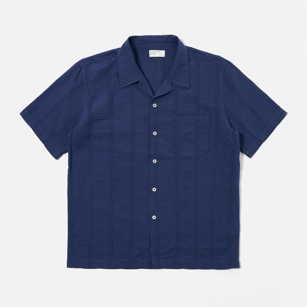 Maui Cotton Road Shirt - Blue
