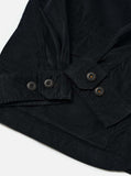 Organic Fine Cord Duty Jacket - Black