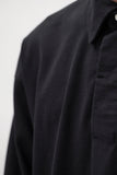 Isefjord Compact Cotton LS Polo - Black