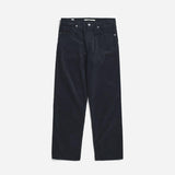 Mogens Relaxed 5 Pocket Wide Wale Corduroy - Dark Navy