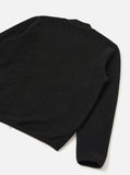 Zip Bomber Wool Fleece - Black
