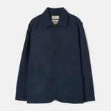 OG Bakers Jacket  Harris Tweed - Blue/Black
