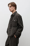Vrigsted Wide Wale Corduroy Chore Jacket - Beluga