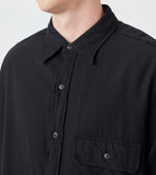 Wool CPO Shirt - Navy