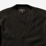 Cardigan Elbow Patch 7G - Olive