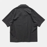 Revel S/S Shirt Tropical Wool - Charcoal