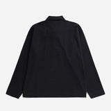 Isefjord Compact Cotton LS Polo - Black