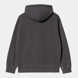 Hooded Nelson Sweat - Charcoal (Garment Dyed)