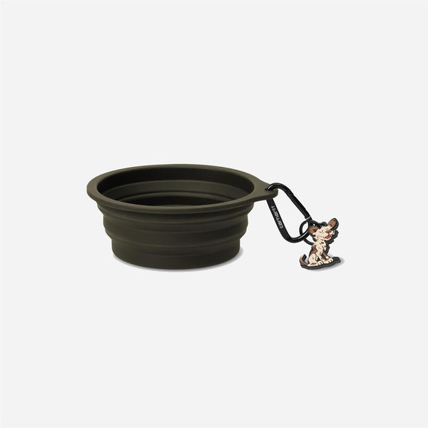 Wild Dog Foldable Bowl - Olive / Wax