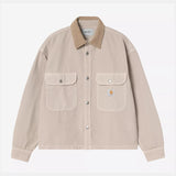 Prescott Shirt Jacket - String/leather (garment dyed)