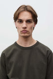 Elmelunde Soft Compact Cotton T-shirt - Beech Green