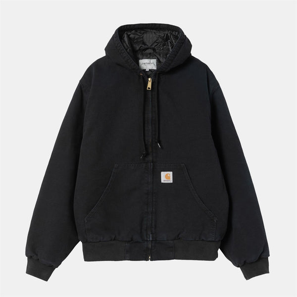 OG Active Jacket Black (stone canvas)