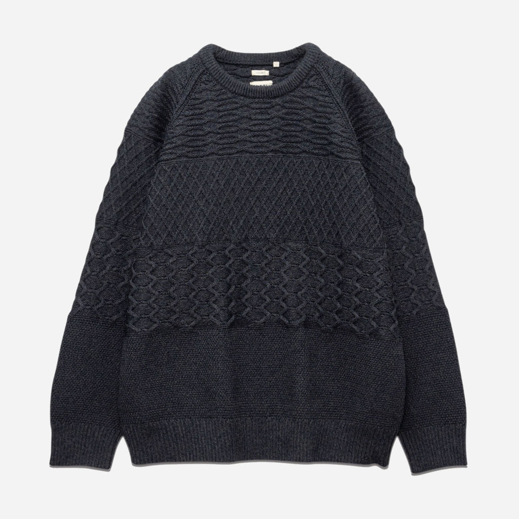 Crew Neck Sweater - Dark Navy