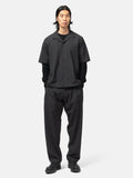 Revel S/S Shirt Tropical Wool - Charcoal