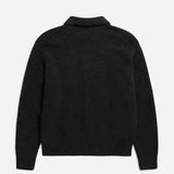 Rasmus Relaxed Brushed Polo - Black