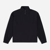 Nylon Training Zip Jacket - Black