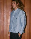 Brooks Brothers California Selvedge Oxford Button Up - Blue