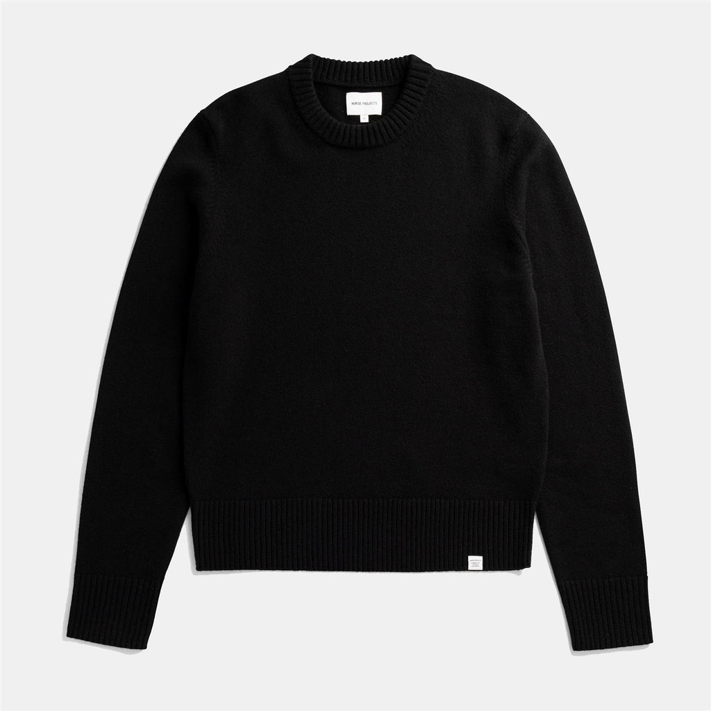 Stensmark Merino Lambswool Sweater - Black