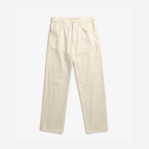 Korshavn Relaxed 5 Pocket Heavy Twill - Natural Ecru
