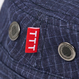 Dash Line Washed Boonie - Blue