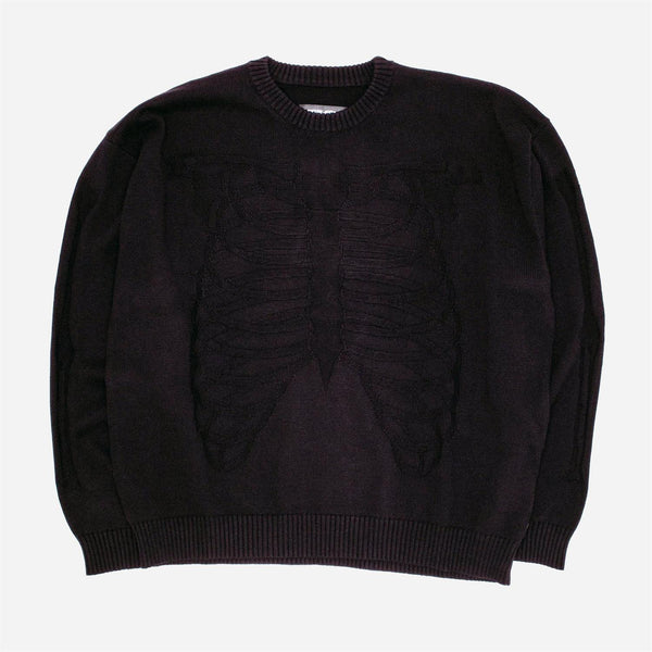 Skeleton Sweater - Black